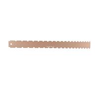 Measuring Ruler, Bass Fingerboard Height Measurement Ruler, Metal Guitar Neck Notch Instrument Repair Tool (Gold)