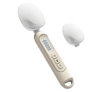 Measuring Spoon and Digital Scale Portable ABS, Beige