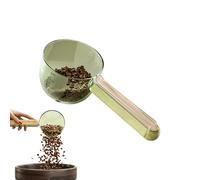 Measuring Spoon for Pet Food - Shovel for Cats and Dogs, Cup with Locking Clip, Compact, Portable Design, Easy to Use, Multifunctional Spoon That Helps Get the Right Portions T