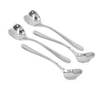 Measuring Spoons, Coffee Scoop Stainless Steel 4pcs Tablespoon Measuring Spoon for Tea, Coffee, Dessert, Ice Cream, Appetizers