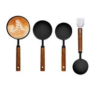 Measuring Spoons, Measuring Cups, Measuring Cups, Stainless Steel Cup Spoons Set | Stackable Measuring Cups Set for Spice, Flour, Sugar, Dog Food, Cereal