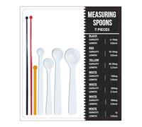 Measuring Spoons Set of 7, 6 mg to 1000 mg Precise Dosing for Milligrams Accurate Dosing