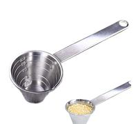 Measuring Spoons - Stainless Steel Measuring Spoons | Tablespoon Measuring Spoon | Metal Tablespoon Scoops | Multi-Function Teaspoon Measuring Spoons | Baking Scale | Kitchen Tools for Dispensing