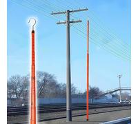 Measuring Stick,Adjustable Height Measuring Pole, 6-18M (26.2ft) Lightweight Sections for Construction, Surveying & Outdoor Use - Durable & Portable Survey Pole