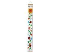 Measuring Stick Kids Growth Chart Height Measuring Chart, Hangable and Removable Wall 79" x7 9" Growth for Kids Baby Child, Canvas Height Rulers for Boys Girls (Sunny) (A, 200x20cm)