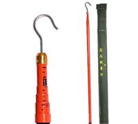Measuring Stick,Non-Conductive Telescopic Measuring Stick for Live Power Lines & Telecom Towers - Adjustable 600cm/19.7ft Epoxy Resin Rod with Portable Bag for Safety & Precision