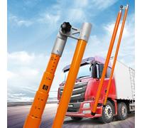 Measuring Stick,Telescopic Load Height Measuring Stick - Portable Folding Tool for Semi Trucks & Oversize Trailers, Accurate Height Measurement for Safe Transport