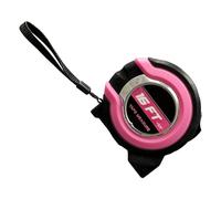 Measuring Tape, Self Locking Retractable Tool, Magnetic Hook Precision Measurement Device for Construction Work, Durable Shock Resistant Case Design with Smooth Lock Mechanism