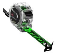 Measuring Tape Tool, Heavy Duty Construction Ruler, Professional Meter Measurement, Perfect for Construction Engineering Home Improvement Interior Design Workshop Craftsmen, Easy Lock and Read