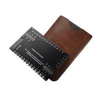 Measuring Tool: Imperial Metric Scales, Guitar String Action Gauge, Luthier Accessory, Precision Setting Card | Reliable Repair Of G