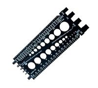 Measuring Tool Screw Nut Bolt Drill Bit Thread Pitchs Gauges Checker Inch Standard & Metric Imperials Tool Nut Gauges Thread Diameter Gauges Fastener Measurement Tool Screw And Nut Sizing Gauges Tool