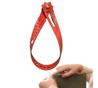 Measuring Tool | Wrapable Leather Wrist Ruler | Hook Size Measuring Tool for Knitting Crochet Hand Work Weaving and Stitching
