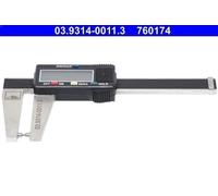 ATE 03.9314-0011.3 Vernier Calliper, brake disc thickness