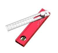 Measuring Tools For Wood | Marking Gauge with Spirit Level, Marking Ruler | Designed for Garage Carpentry Plaster Tracing Frame Laying Mouldings Workshop DIY