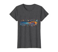 Measuring Up to 2039: Future Tech Timeline Infographic T-Shirt, Women, Dark Heather Grey, S