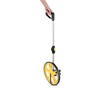 Measuring Wheels, 32cm Precise Road Trundle Wheel Foldable Mechanical Distance Measuring Wheel, Durable Non-Slip Digital Mechanism Measuring Wheel with Carry Bag for Road Land Builders Workers