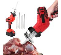 Meat and Bone Saw - Electric Reciprocating Saw for Commercial and Home Use - Handheld Cordless Tool for Wood, Metal, PVC Pipe, and Tree Trimming