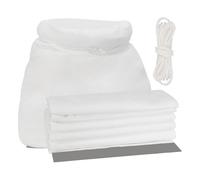 Meat Bags - Heavy Duty Meat Bags | Breathable Quarter Bag with Reflective Rope Strip | Field Dressing for Elk, Deer, Moose , Caribou, Antelope, Duck, Pa