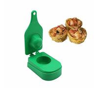 Meat Ball Mould Meat Ball Maker Cooking Tools - Cake Dessert Mould Meatloaf Maker Press Multifunctional Tool for Creating Roasted Chopping Balls (Green + 1 Piece)