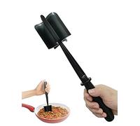 Meat Chopper, Exquisite Multifunctional Premium Heat Resistant ABS plastic Meat Chopper Tool, 5 Curve Blades Masher Non Stick Utensil, Ground Meat Masher for Hamburger Meat,Ground Beef Turkey and More