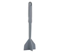 Meat Chopper For Ground Beef 6 Ground Meat | Non Stick Meat Spatula | Heat Easy Grip Chopper | Spatula Mix Masher Kitchen Tool For Home Hamburger，Manual Four Meat Grinder Kzt328 (Grey, 29.5X8.1cm)