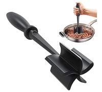 Meat Chopper, Ground Chopper Utensil, Multifunctional Hamburger Meat Chopper Heat Resistant Masher with Non-Slip Handle Non Stick Mix Chopper for Hamburger Meat, Beef, Kitchen Gadget
