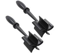 Meat Chopper Heat Resistant Hamburger Masher with Non-Slip Handle Nylon Ground Beef Chopper Tool Multifunctional Hamburger Chopper Beef Masher Non Stick Mix Chopper for Home Kitchen