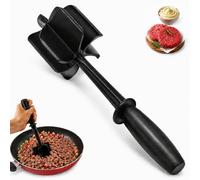 Meat Chopper Meat Masher, Mince Masher for Ground Beef Hamburger Turkey, Heat Resistant Non-Stick Chicken ShredderEasy to Use for Cooking and Kitchen Gadget