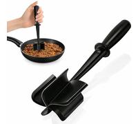 Meat Chopper Meat Masher, Mince Masher for Ground Beef Hamburger Turkey, Heat Resistant Non-Stick Chicken ShredderEasy to Use for Cooking and Kitchen Gadget