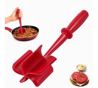 Meat Chopper Meat Masher, Mince Masher for Ground Beef Hamburger Turkey, Heat Resistant Non-Stick Chicken ShredderEasy to Use for Cooking and Kitchen Gadget