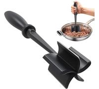 Meat Chopper, Potato Mashers, Heat Resistant Masher, Minced Beef Chopper, Türkiye Hamburger Kitchen Gadget, Non Stick Pan Multi-Function Hamburger Meat Chopper, Mashed Potatoes Tool Kitchen Tool