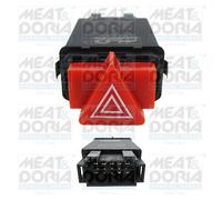 Hazard Warning Light Switch for AUDI A3 MEAT & DORIA 23652