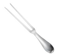 Meat Fork, 304 Stainless Steel Barbecue Forks 26.5 cm Barbecue Fork Rust-Resistant Anti Slip Handle Ideal Carving Fork for Baking BBQ Turkey Dinner Parties Professional Use Dishwasher Safe