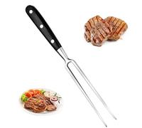 Meat Fork Stainless Steel Grill Fork Serving Meat Roasting Fork Carving Fork with Handle 30 cm for Kitchen Roasting Grill Turkey Dinner
