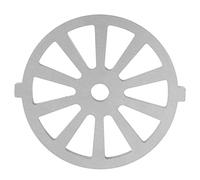 Meat Grinder Blade Attachment Stainless Steel Replacement Grinding Cutting Plate for Kitchen Food Processor Accessories Durable Safe Dishwasher Friendly 7.1x6.5x0.5cm