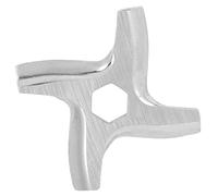 Meat Grinder Blade, Food Grinding Blade, Meat Grinder Blade Plate, Meat Grinder Blades/Plate Discs, Food Grinding Blade Cross Shaped Grinder Plate Disc Electric Meat Grinder Accessory