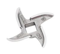 Meat Grinder Blade, Stainless Steel Cross Shaped Meat Crusher Mincer Plate Blade Cutter Meat Chopper Replacement Spare Part Meat Grinder Accessories for Grinders Food Meat Grinding