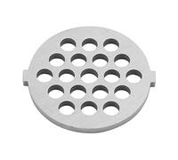 Meat Grinder Crusher Mincer Plate Disc Knife Alloy Material Strong Sharp Safe Durable Non Easy Install Dishwasher Safe for Home Kitchen Cooking Silver 53x57x4mm 5mm 7mm Hole (7mm Small Round Hole)