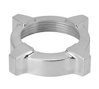 Meat Grinder Nut, 2Pcs Meat Grinder Replacement Nut Stainless Steel Househould Meat Grinder Nut for Most Electric Meat Grinders, 3.1x0.9in