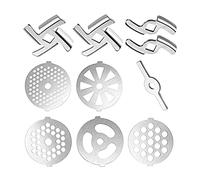 Meat Grinder Plates Discs for Food and Meat Grinder Machinery Parts Replacement Accessories Fit for Meat Grinder