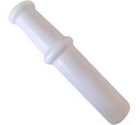 Meat Grinder Pusher Rod for Bosch, 200mm Replacement Accessory, Sturdy ABS Plastic Food Pusher for Kitchen Meat Mincer, White, L 196mm D 37mm(B)