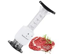 Meat Injector Steak Tenderizer Marinade Injector for Home Kitchen Garden Outdoor Stainless Steel Meat Poultry Tenderizer Tool Seasoning Injectors