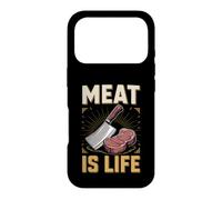 Meat Is Life Butcher Meat Cutter Butchery BBQ Case for iPhone 17 Pro