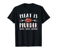 Meat Is Murder - Tasty, Tasty Murder For BBQ Fans T-Shirt
