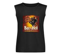 Meat Loaf Bat Out of Hell Art Sleeveless Vest Tank Tops Black L