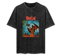 Meat Loaf Bat Out of Hell Mens Black T-Shirt Top Unisex Tee XL