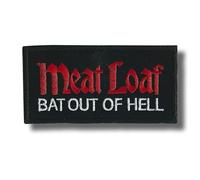 Meat Loaf Bat Out of Hell Patch Badge Embroidered Iron on Applique Patch Accessory