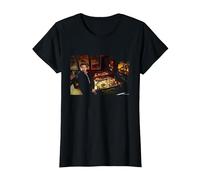 Meat Loaf Eddie Rocky Horror Picture Show by Michael Grecco T-Shirt, Women, Black, Small