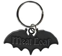 Meat Loaf - Keyring Schlüsselanhänger - Bat Logo (in 6,2 cm x 3 cm)