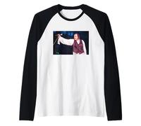 Meat Loaf Live Everything Louder Tour Bat Out of Hell Singer Raglan Baseball Tee